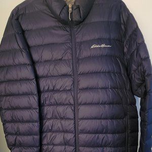 Eddie Bauer Men's CirrusLite Down Jacket 2XL Navy Blue